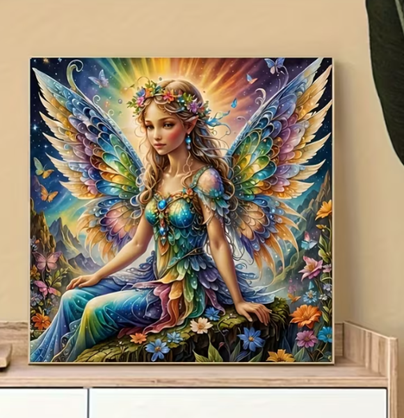 Diamond Painting Schmetterlingselfe
